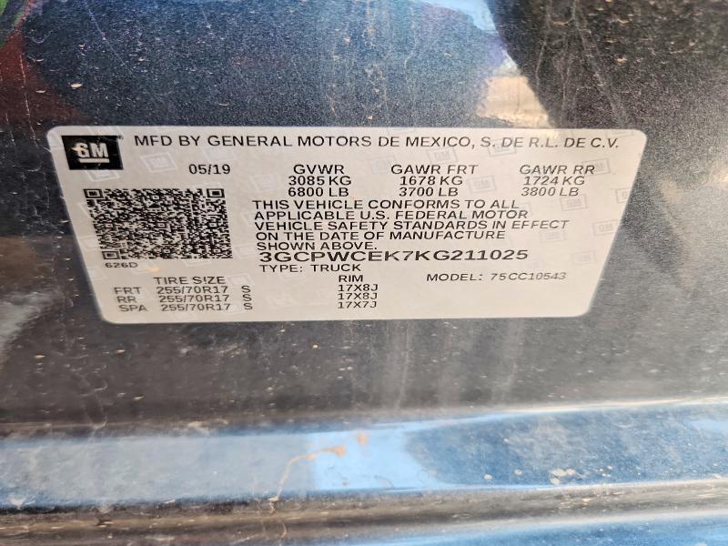 2019 Chevrolet Silverado C1500 LT