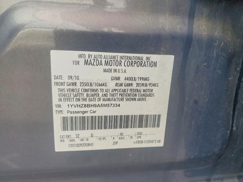 2010 Mazda 6 I