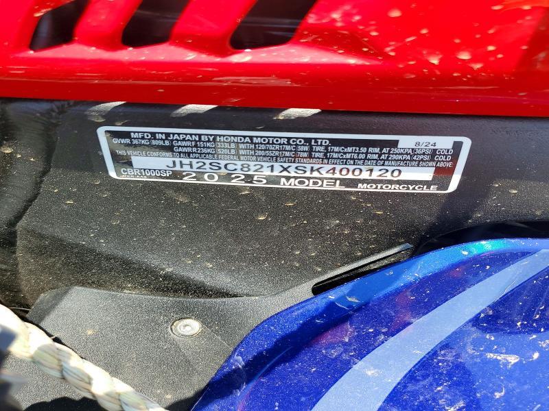 2025 Honda CBR1000 SP