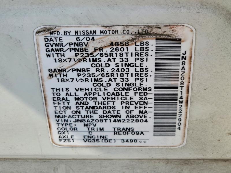2004 Nissan Murano sl
