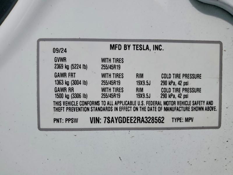 2024 Tesla Model y