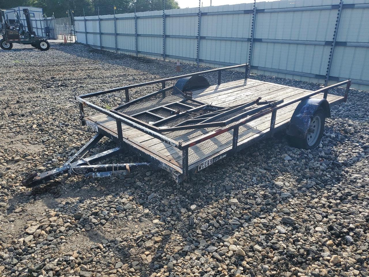 2008 Hustler U1278-15 Utility Trailer