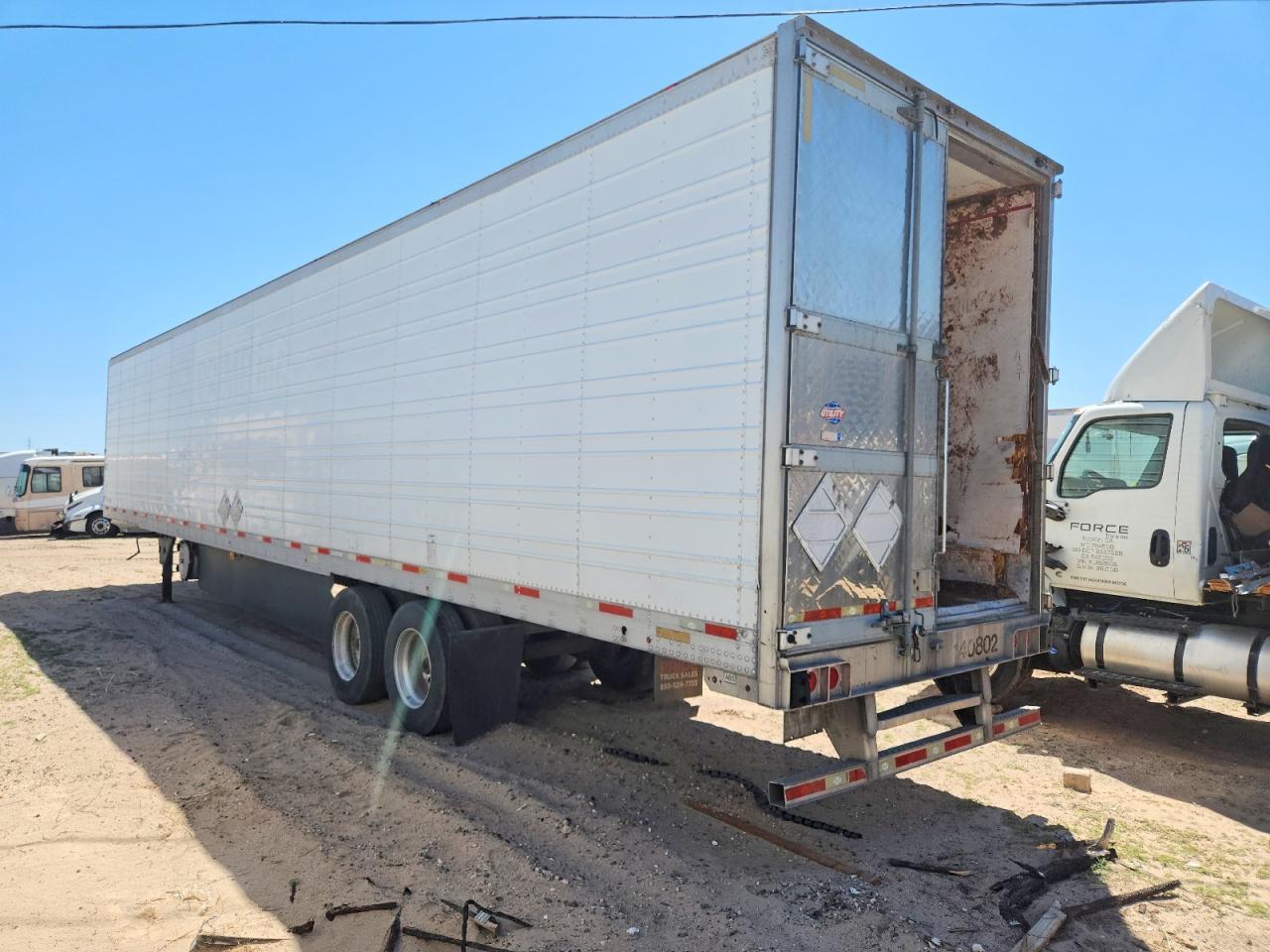 2014 Utility VS2RAP Refrigerated Van Trailer