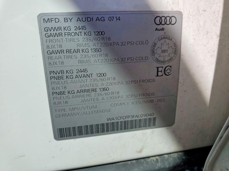 2015 Audi Q5 Premium