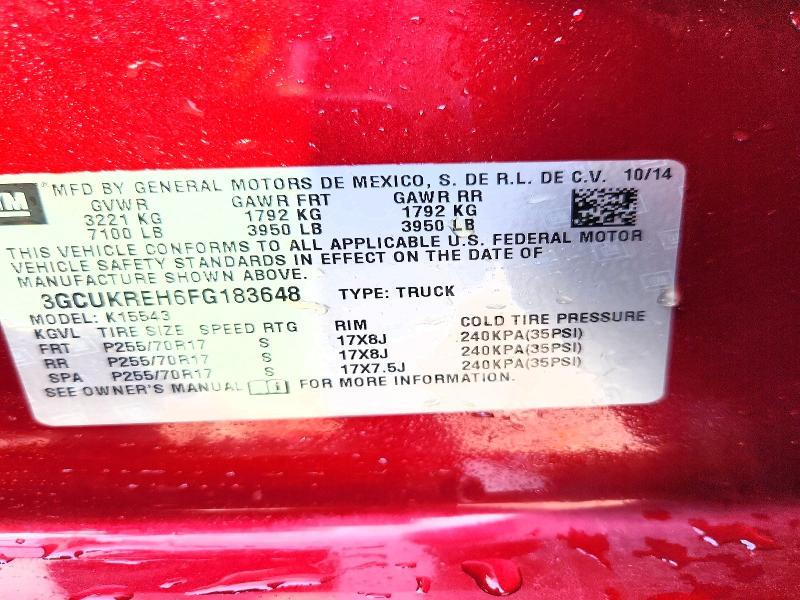2015 Chevrolet Silverado K1500 LT