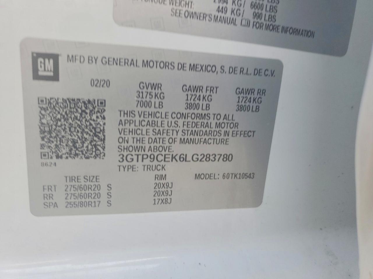 2020 GMC Sierra K1500 Elevation