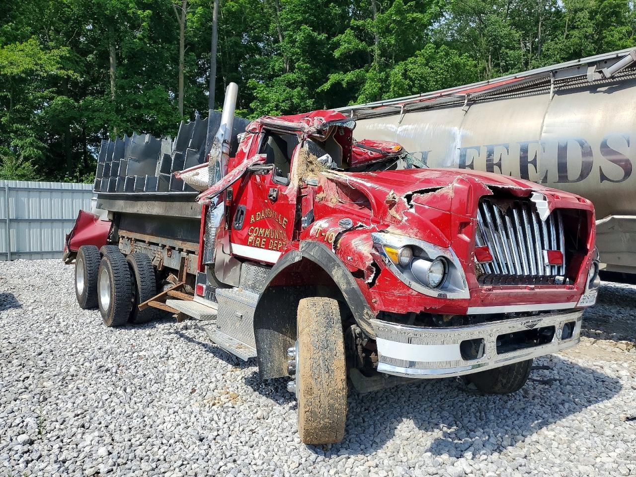 2009 International 7600 Tanker Fire Truck