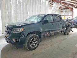 Salvage trucks for sale at Leroy, NY auction: 2015 Chevrolet Colorado Z71
