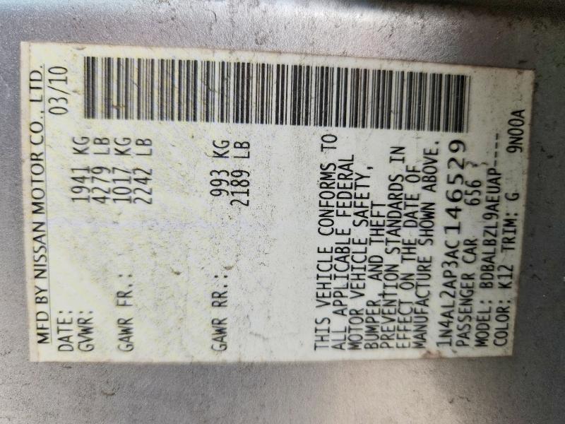 2010 Nissan Altima 2.5