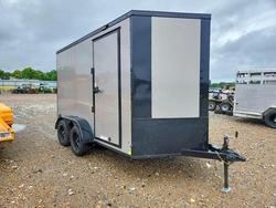 Salvage trucks for sale at Florence, MS auction: 2026 Diamond Cargo Enclosed Cargo Trailer