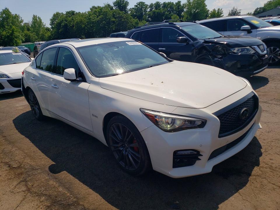 2017 Infiniti Q50 red Sport 400