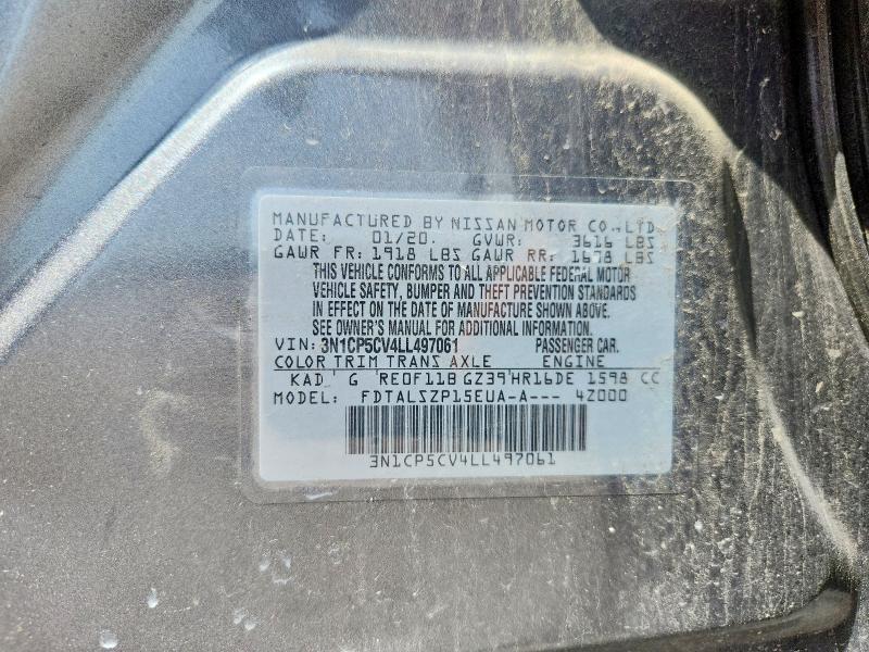 2020 Nissan Kicks sv