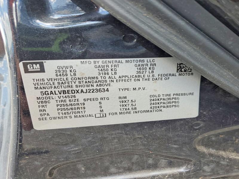 2010 Buick Enclave cxl