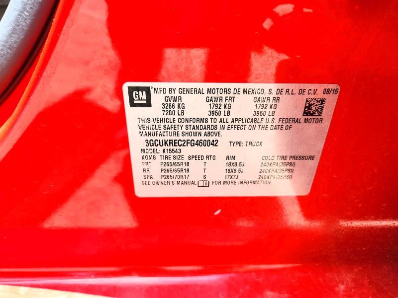 2015 Chevrolet Silverado K1500 LT