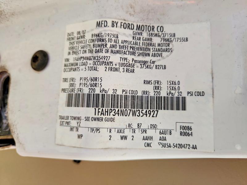 2007 Ford Focus se