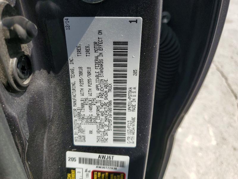 2015 Toyota Tundra Crewmax SR5