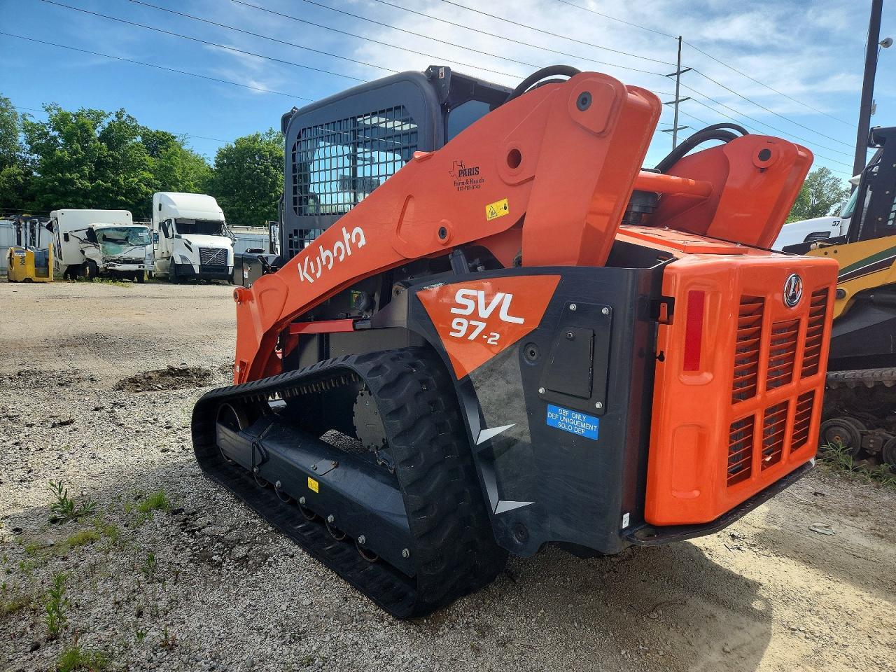 2025 Kubota SVL97-2 Tracked Skid Steer Loader