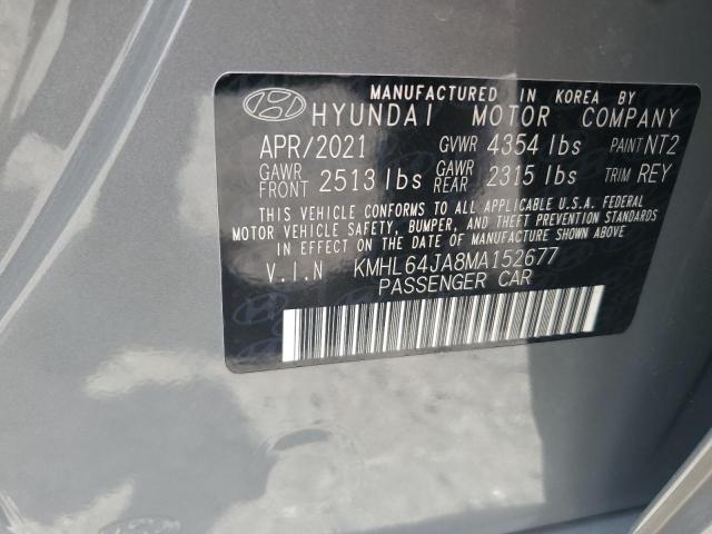 2021 Hyundai Sonata sel