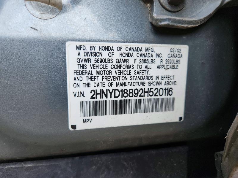 2002 Acura Mdx Touring