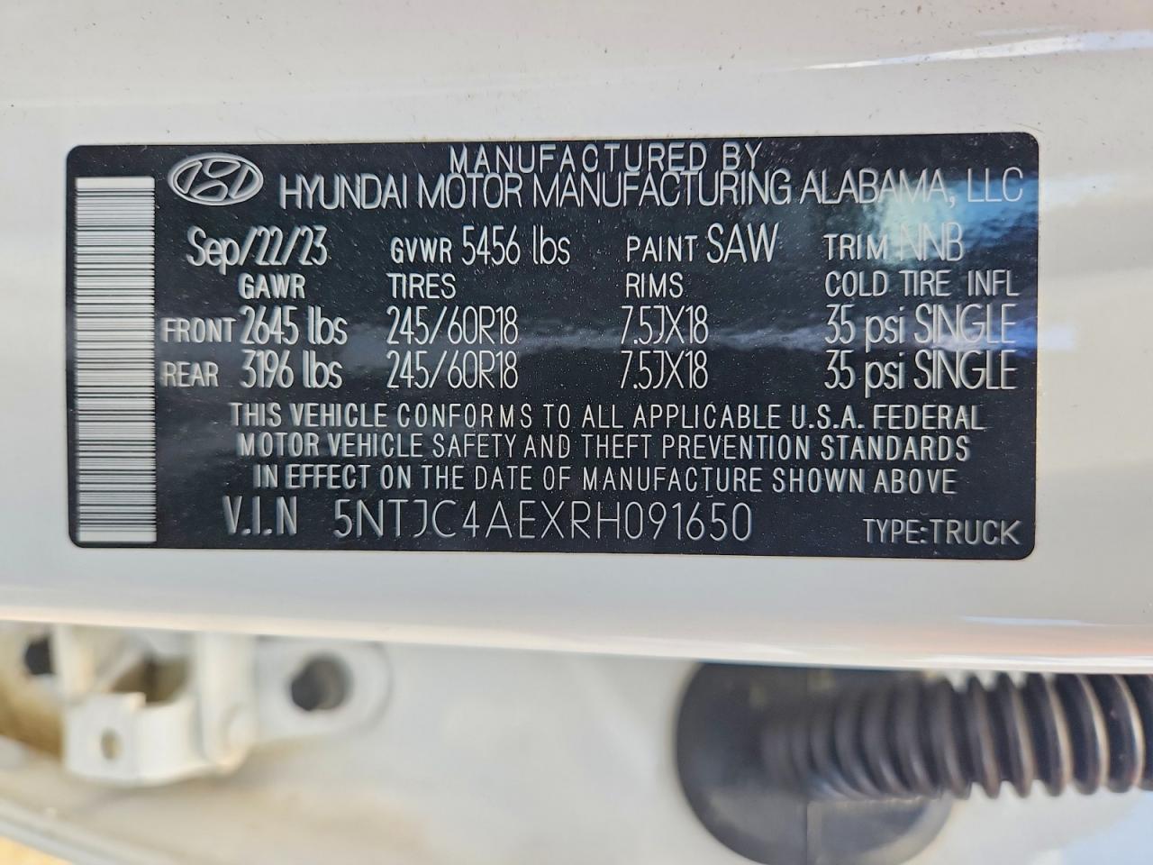 2024 Hyundai Santa Cruz SEL