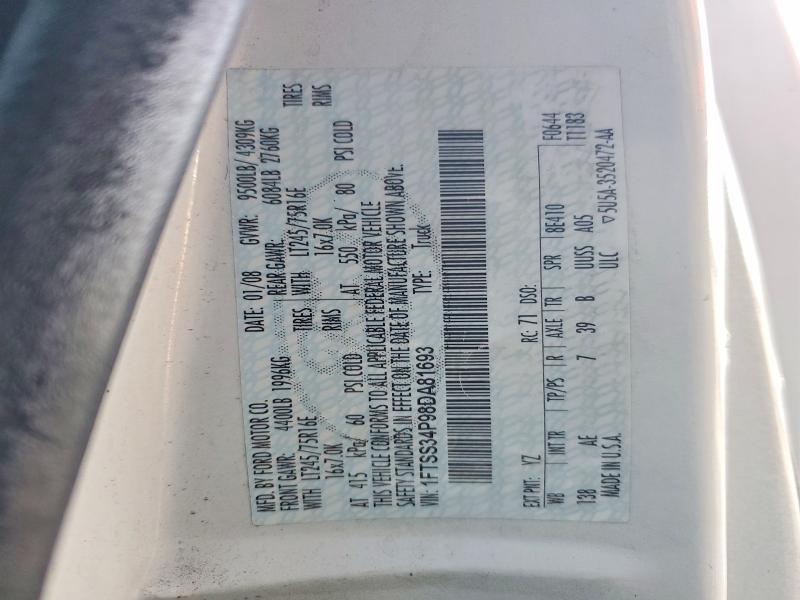 2008 Ford E350 Refrigerated Delivery Van