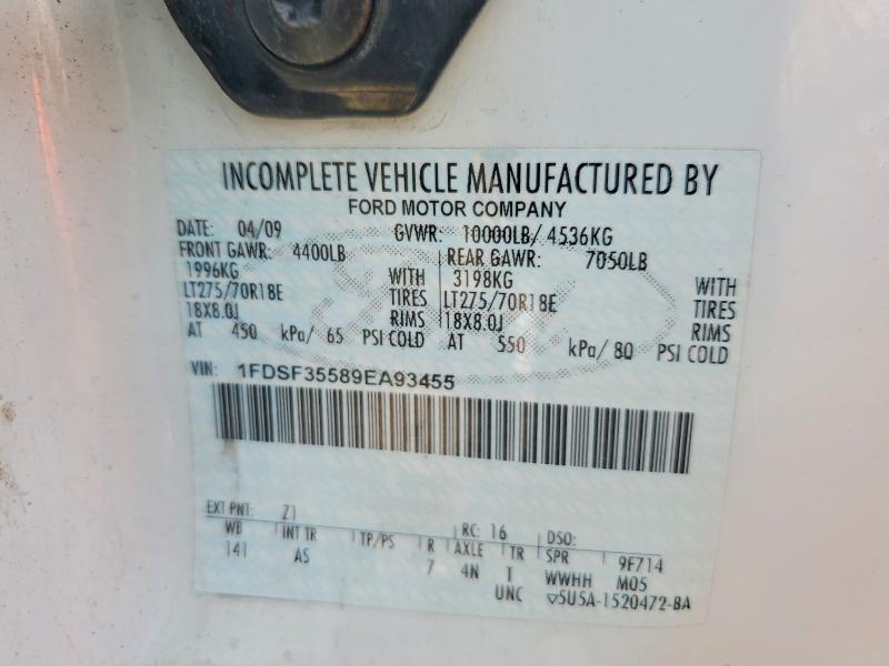 2009 Ford F350 Super Duty