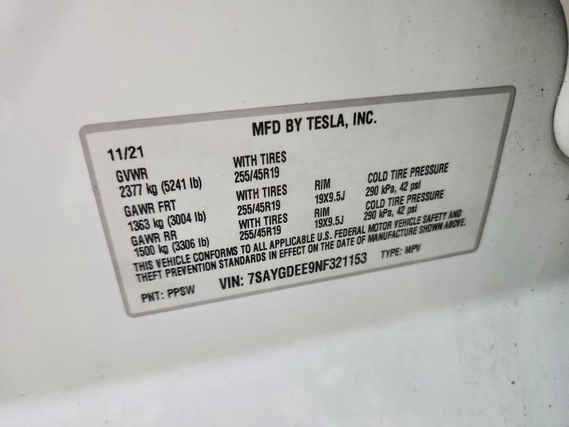 2022 Tesla Model y