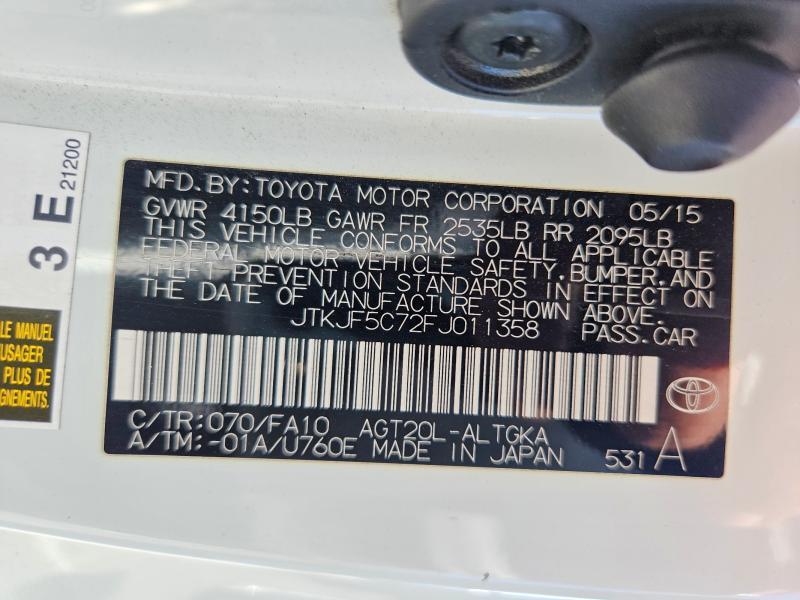 2015 Scion Tc Base