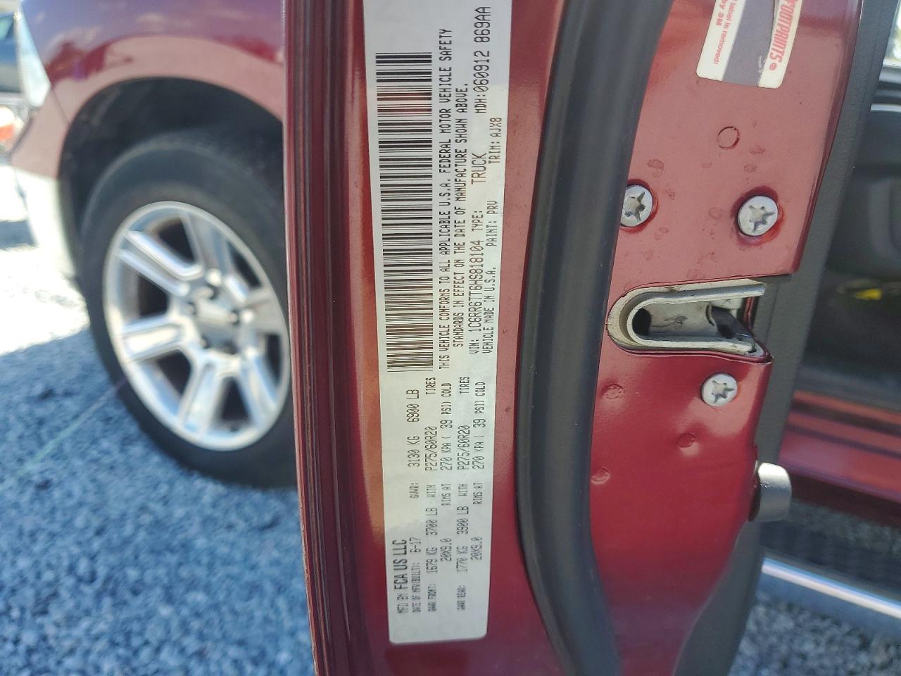 2017 Dodge RAM 1500 SLT