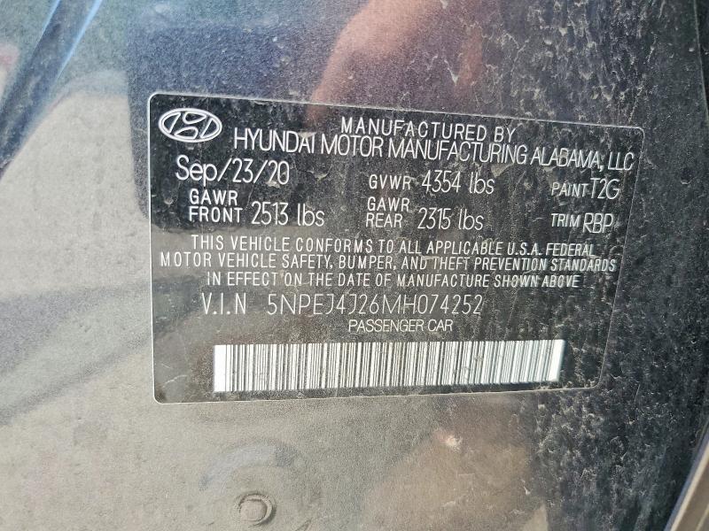 2021 Hyundai Sonata sel Plus