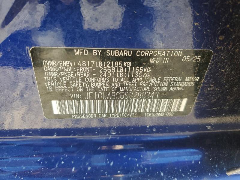 2025 Subaru Impreza