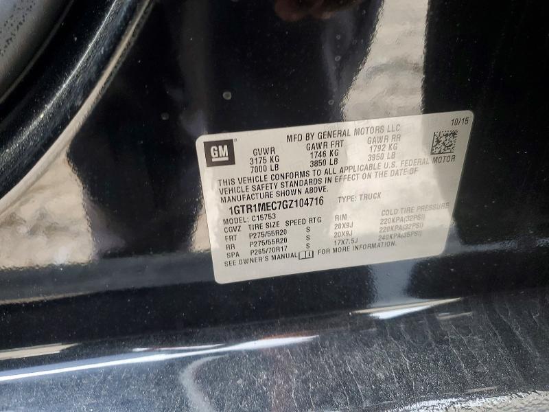 2016 GMC Sierra C1500 sle