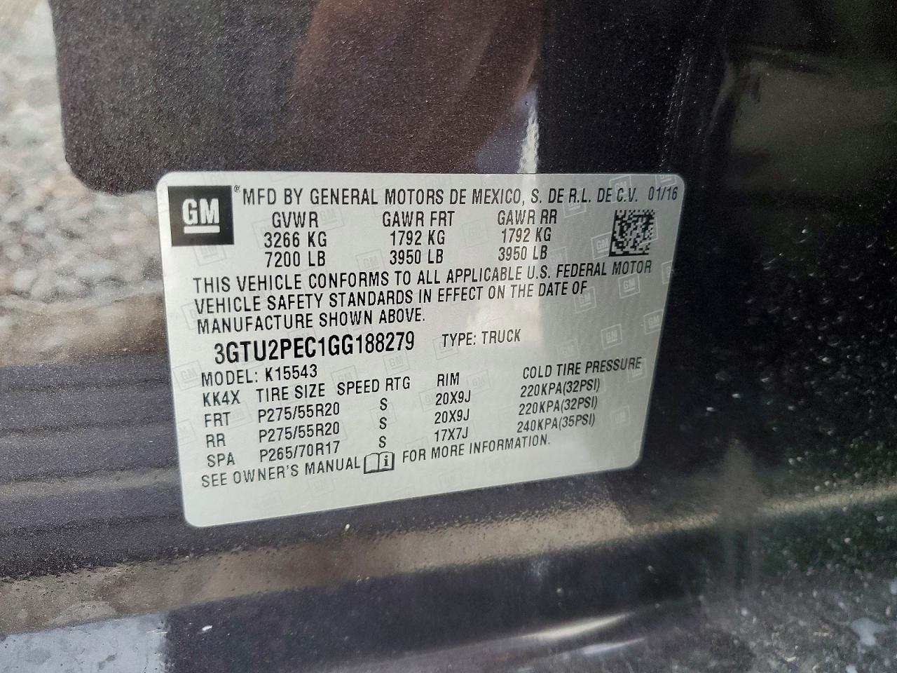 2016 GMC Sierra K1500 Denali