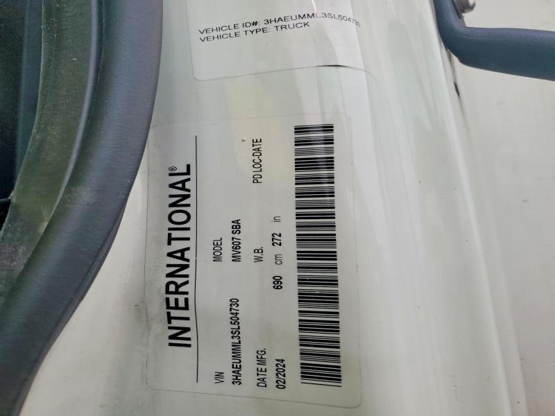 2025 International MV607 Refrigerated BOX Truck