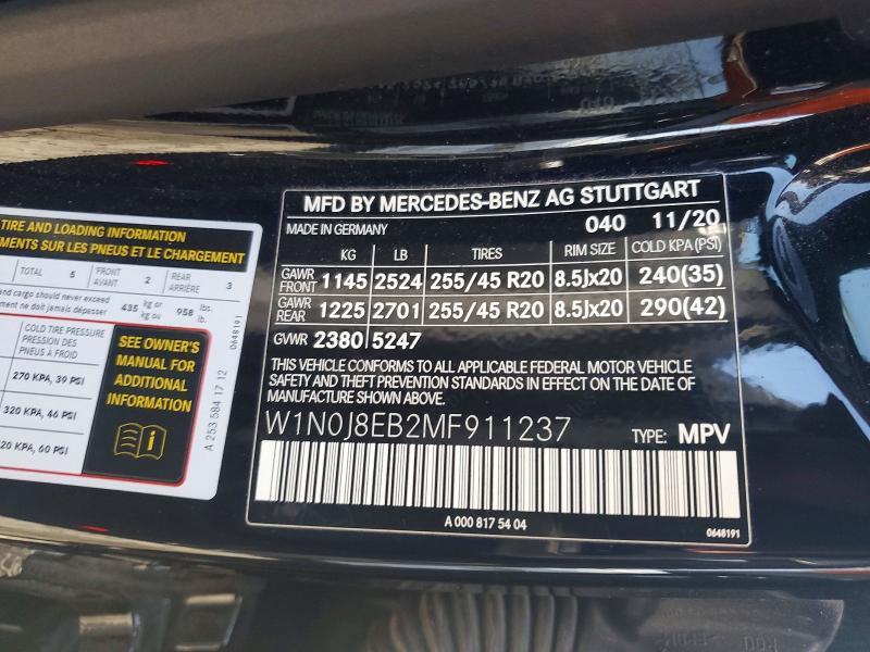 2021 Mercedes-Benz Glc Coupe 300 4matic