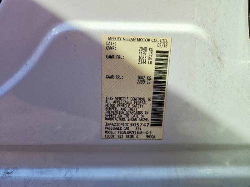 2018 Nissan Leaf sl
