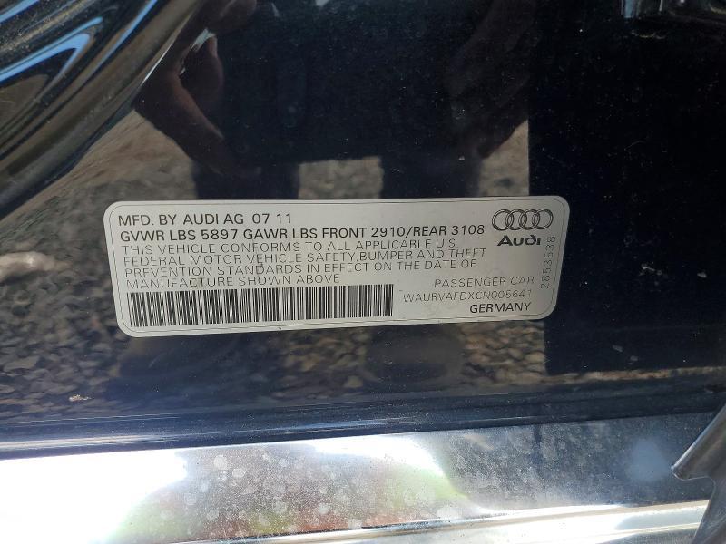 2012 Audi A8 l Quattro