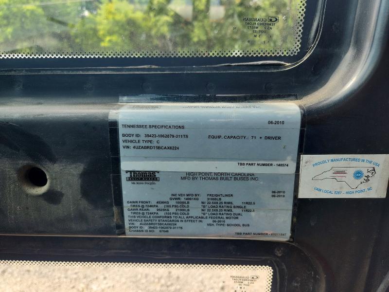 2011 Thomas SAF-T-LINER C2-School Bus