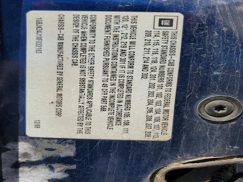 1999 Chevrolet Gmt-400 K3500