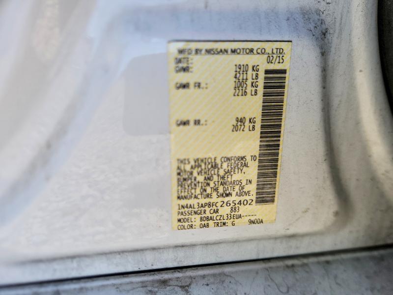 2015 Nissan Altima 2.5 s