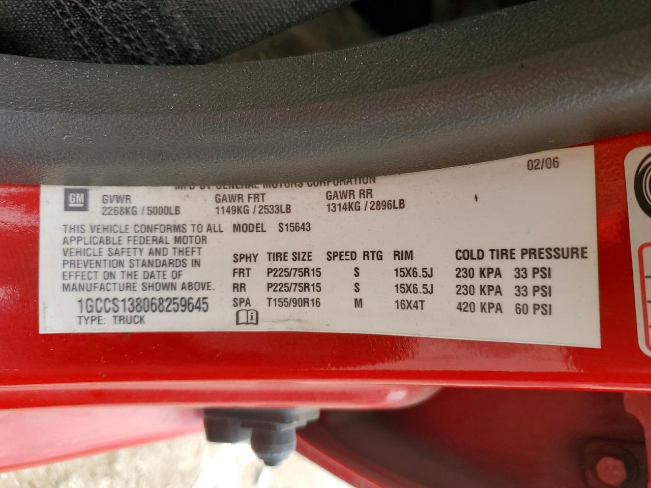 2006 Chevrolet Colorado