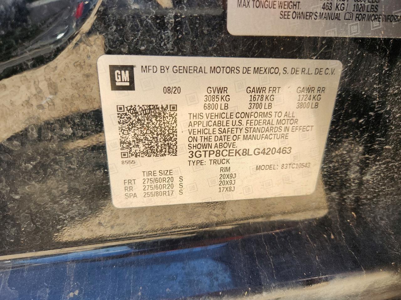2020 GMC Sierra C1500 Elevation
