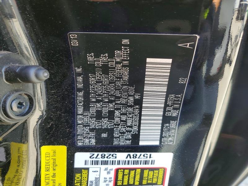 2013 Toyota Sienna le
