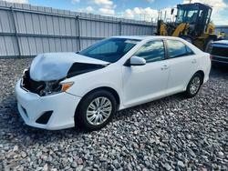 Salvage cars for sale from Copart Appleton, WI: 2012 Toyota Camry le