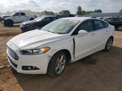 Salvage cars for sale from Copart Davison, MI: 2016 Ford Fusion se
