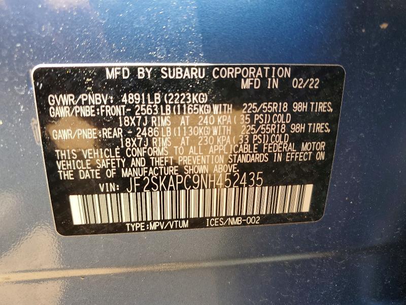2022 Subaru Forester Limited