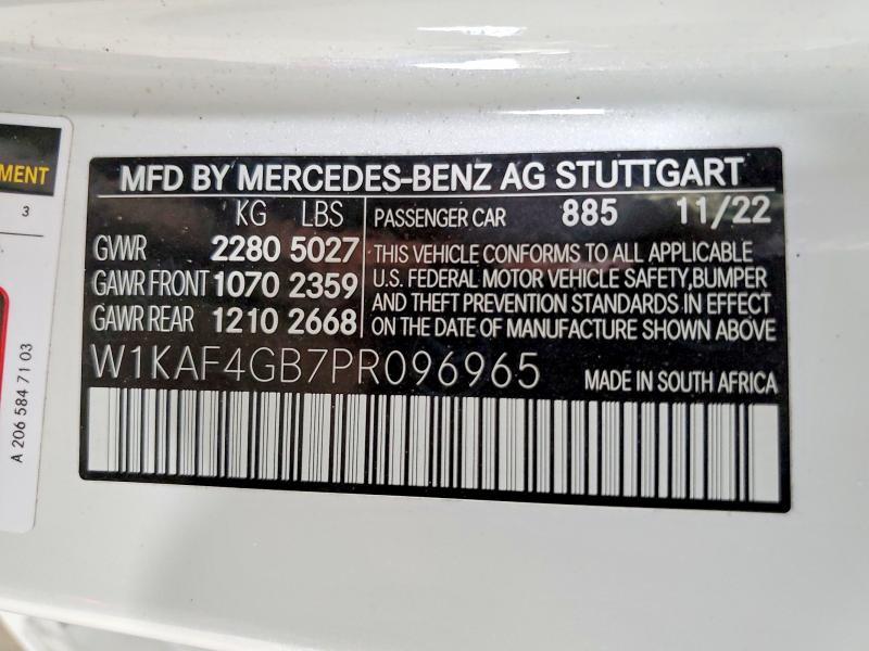 2023 Mercedes-Benz C300