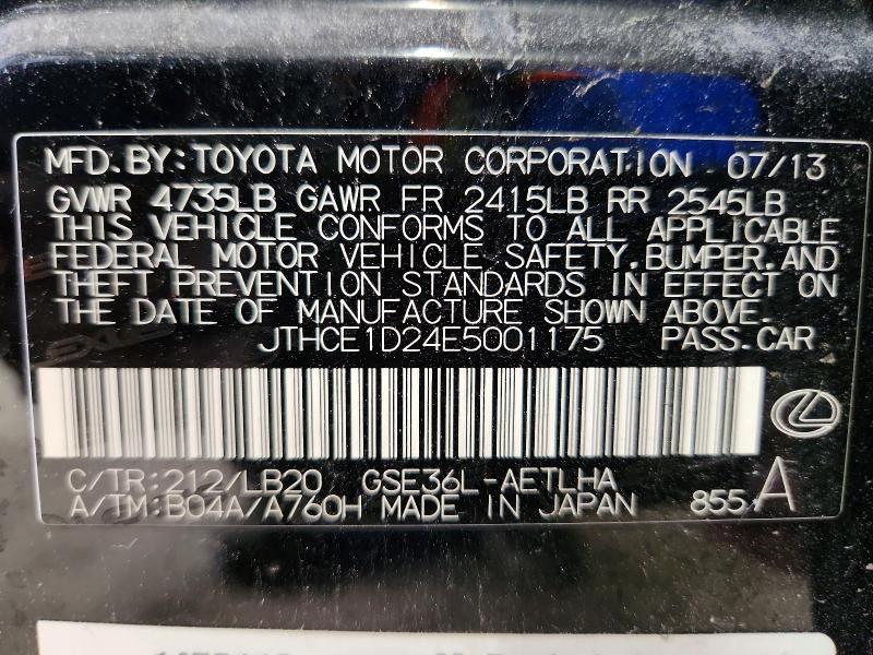 2014 Lexus Is 350