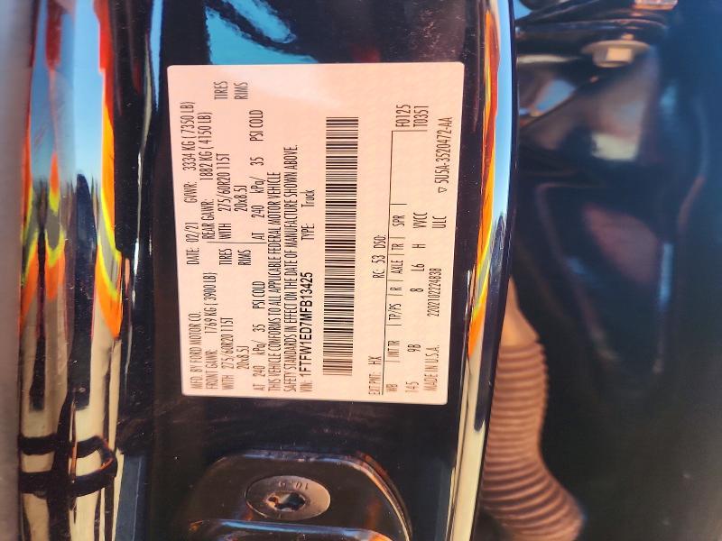 2021 Ford F150 Supercrew