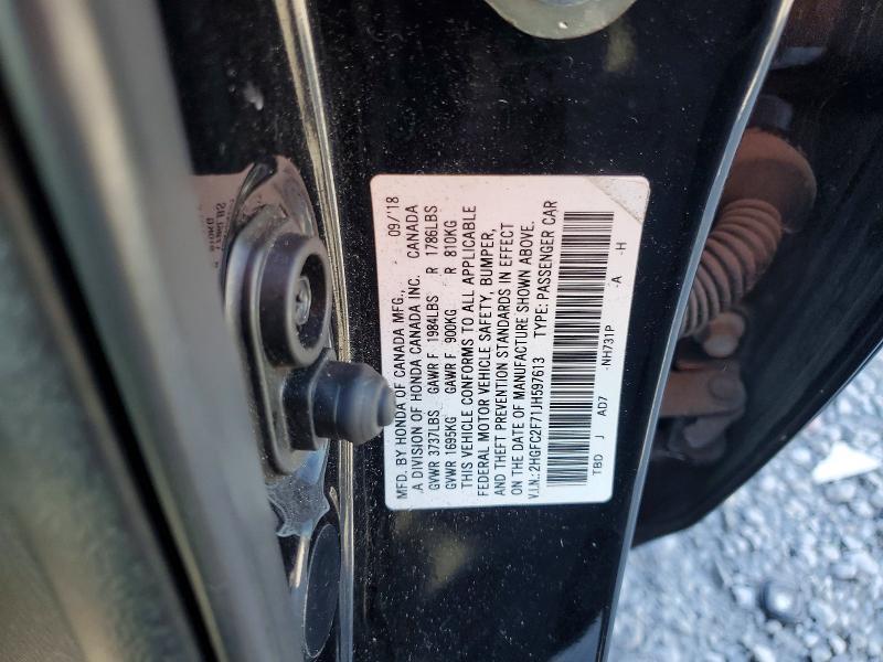 2018 Honda Civic ex